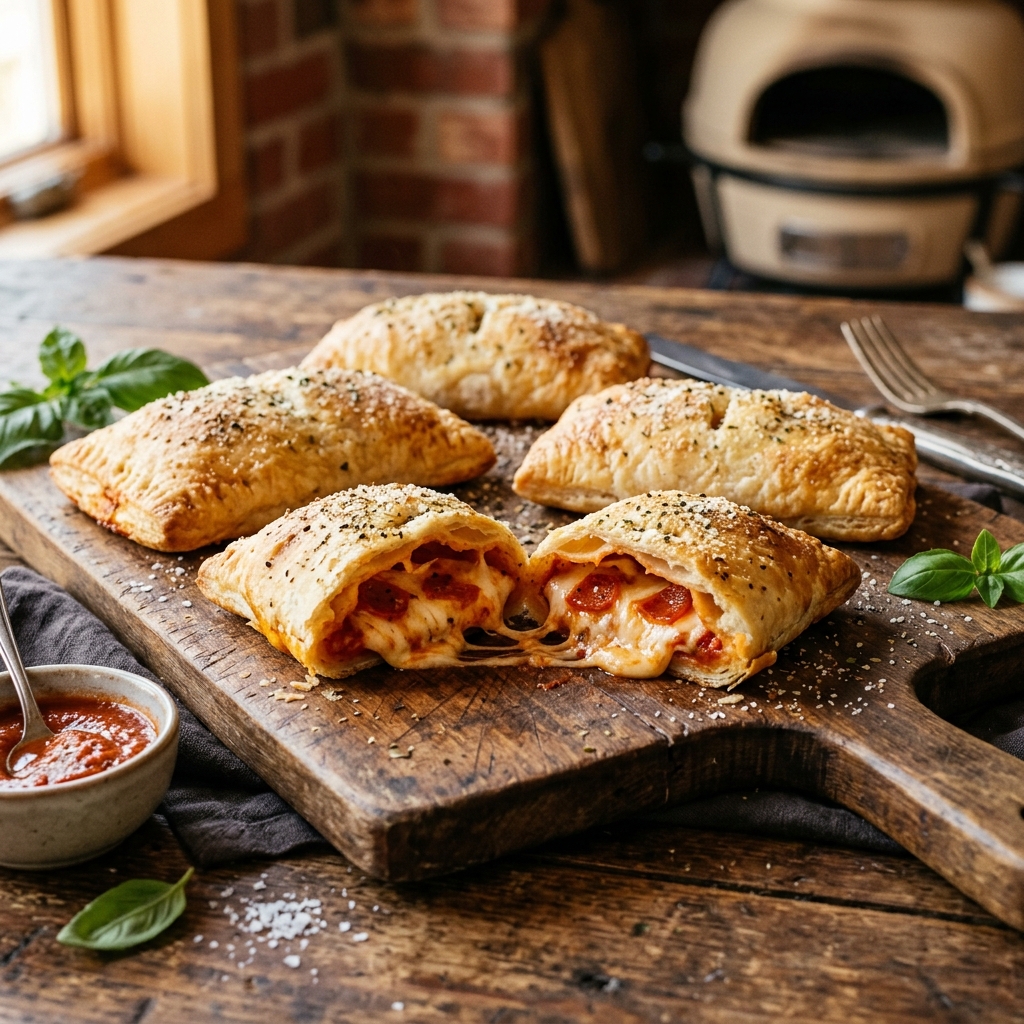 Homemade Pizza Pockets