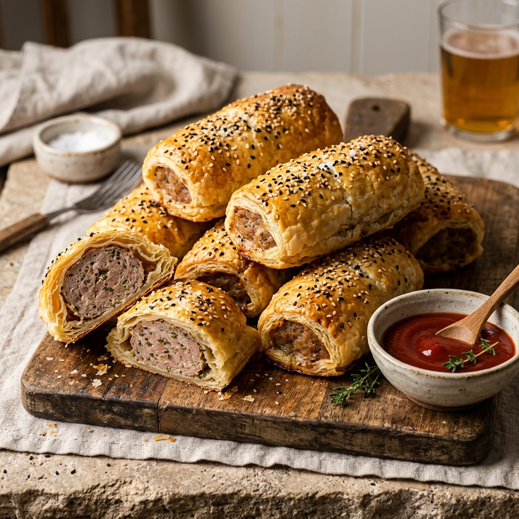 Classic Pork Sausage Rolls